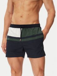 Beverly Hills Polo Club Szorty kąpielowe P-SS26M-SUNNY-0298 Granatowy Regular Fit. Niebieskie kąpielówki Beverly Hills Polo Club, l, bez wzorów, z syntetyku. Za 169.99 zł.