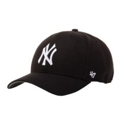 Czapka z daszkiem męska New York Yankees Cold Zone '47. Czarne czapki z daszkiem 47 Brand, bez wzorów. Za 119.99 zł.