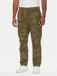 Aeronautica Militare Spodnie materiałowe 251PA1653CT3502 Zielony Regular Fit. Zielone spodnie materiałowe Aeronautica Militare, m, bez wzorów, z bawełny. Za 549.99 zł.