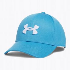 Czapka Z Daszkiem Under Armour Men's UA Blitzing. Niebieskie czapki z daszkiem Under Armour, bez wzorów. Za 99.99 zł.