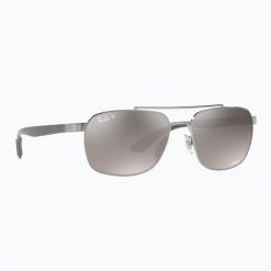 Okulary przeciwsłoneczne Ray-Ban RB3701 Polarized+ Lenses. Szare okulary przeciwsłoneczne Ray-Ban. Za 839.99 zł.