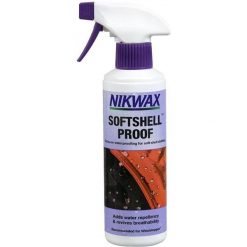 Impregnat do odzieży Nikwax Softshell Proof 300 ml atomizer. Buty trekkingowe Nikwax, bez wzorów, z softshellu, bez zapięcia. Za 41.14 zł.