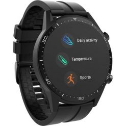 Inteligentny Zegarek Dla Dorosłych Unisex SWB26T (baterie W Zestawie). Czarne zegarki PRIXTON, metalowe. Za 312.99 zł.