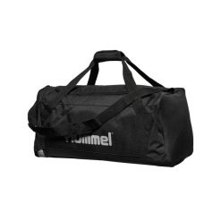 Torba sportowa dla dorosłych Hummel Core Sports Bag. Czarne torby na ramię Hummel, bez wzorów, na ramię, duże, bez dodatków. Za 192.60 zł.