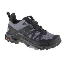 Męskie Buty Sportowe X Ultra 4. Szare buty turystyczne Salomon, bez wzorów, bez zapięcia. Za 810.99 zł.