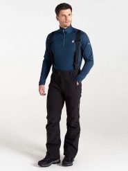 Dare 2b Spodnie narciarskie "Speed II" w kolorze czarnym rozmiar: S. Czarne spodnie narciarskie i snowboardowe Dare 2B, s, bez wzorów, z polaru, narciarskie. Za 213.69 zł.