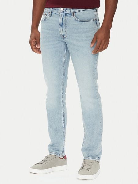 Calvin Klein Jeans Jeansy LV04RB736G Niebieski Slim Fit. Niebieskie jeansy Calvin Klein Jeans, m. Za 419.99 zł.