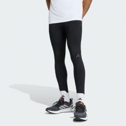 Legginsy Own The Run Winterized. Czarne legginsy długie sportowe Adidas, xl, bez wzorów, do biegania, ClimaWarm (Adidas). Za 329.00 zł.