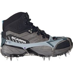Raczki turystyczne Camp Ice Master Pro. Szare buty trekkingowe CAMP, na zimę, bez wzorów, bez zapięcia. Za 241.99 zł.