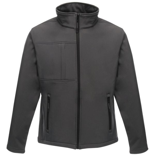 Męski Softshell Octagon II. Czarne kurtki softshell Regatta, m, bez wzorów, z softshellu, bez kaptura. Za 162.99 zł.