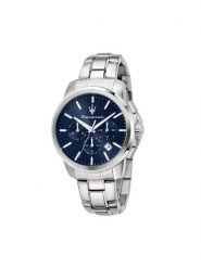 Maserati Zegarek Successo R8873621047 Srebrny. Szare zegarki maserati, srebrne. Za 999.99 zł.