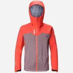 Kurtka Alpinistyczna Millet Kamet Gore-Tex Wodoodporna i Oddychająca. Brązowe kurtki Millet, na zimę, l, bez wzorów, z gore-texu, z kapturem. Za 2,022.20 zł.