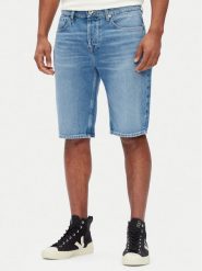 Pepe Jeans Szorty jeansowe PM801079 Niebieski Loose Fit. Niebieskie szorty Pepe Jeans, m, bez wzorów, z bawełny. Za 259.99 zł.