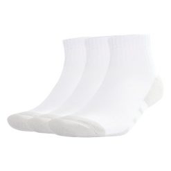 Skarpetki Essentials CLIMACOOL Quarter 3 Pair. Białe skarpety Adidas, bez wzorów, z bawełny. Za 44.95 zł.