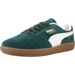 Buty PUMA YELLOW PALERMO Zielony. Zielone buty turystyczne Puma, bez wzorów, z tkaniny, bez zapięcia, trekkingowe. Za 331.99 zł.