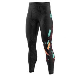 Legginsy sportowe męskie EXTREME HOBBY CYBER ANIMALS. Czarne bielizna termoaktywna EXTREME HOBBY, m, bez wzorów, z elastanu, na fitness i siłownię. Za 229.00 zł.