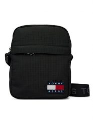 Tommy Jeans Saszetka Tjm Ess Daily Ripstop Reporter AM0AM14211 Czarny. Czarne torby na ramię Tommy Jeans, bez wzorów, z jeansu, bez dodatków. Za 249.99 zł.