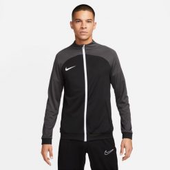 Bluza treningowa męska Nike Drifit Academy Pro. Czarne bluzy Nike, m, bez wzorów, bez kaptura. Za 277.00 zł.