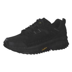 Buty trekkingowe męskie, Skechers Bionic Trail. Czarne buty trekkingowe Skechers, bez wzorów, z gumy, bez zapięcia. Za 516.00 zł.