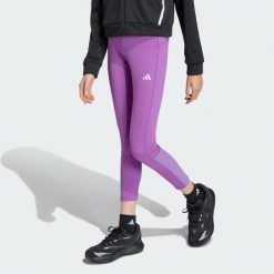 Legginsy Techfit 7/8. Białe legginsy długie sportowe Adidas, m, bez wzorów, z materiału, na jogę i pilates, climacool (adidas). Za 149.00 zł.