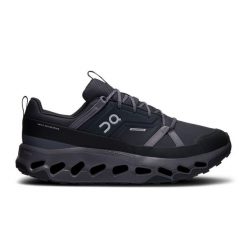 Sneakersy męskie ON CloudhorizON Waterproof Black | Eclipse. Czarne buty sportowe casual On, bez wzorów, bez zapięcia. Za 663.99 zł.