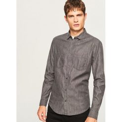 Jeansowa koszula slim fit - Szary. Koszule marki Under Armour. Za 119.99 zł.