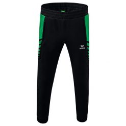 Spodnie do biegania Erima Worker Six Wings. Czarne szorty Erima, xl, bez wzorów, eleganckie. Za 178.50 zł.