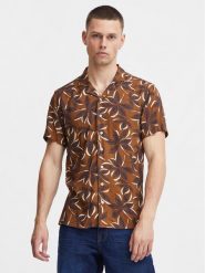 Blend Koszula 20716382 Brązowy Regular Fit. Brązowe koszule Blend, m, bez wzorów, z wiskozy, bez kołnierzyka, bez ramiączek. Za 129.99 zł.