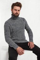 Golf męski z wełną Orlino JOOP! JEANS. Golfy JOOP! Jeans, m, bez wzorów, z jeansu, bez ramiączek. W wyprzedaży za 538.85 zł.