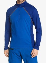 Bluza termoaktywna męśka Ziener Jito. Niebieskie bielizna termoaktywna Ziener, m, bez wzorów, z elastanu, bez ramiączek, snowboardowy. Za 239.99 zł.