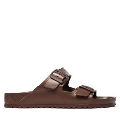 Klapki Birkenstock. Brązowe klapki Birkenstock. Za 239.99 zł.
