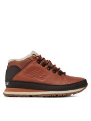 New Balance Trzewiki Classics H754LFT Brązowy. Brązowe botki sznurowane New Balance, bez wzorów, z materiału, bez obcasa, bez zapięcia. Za 418.00 zł.