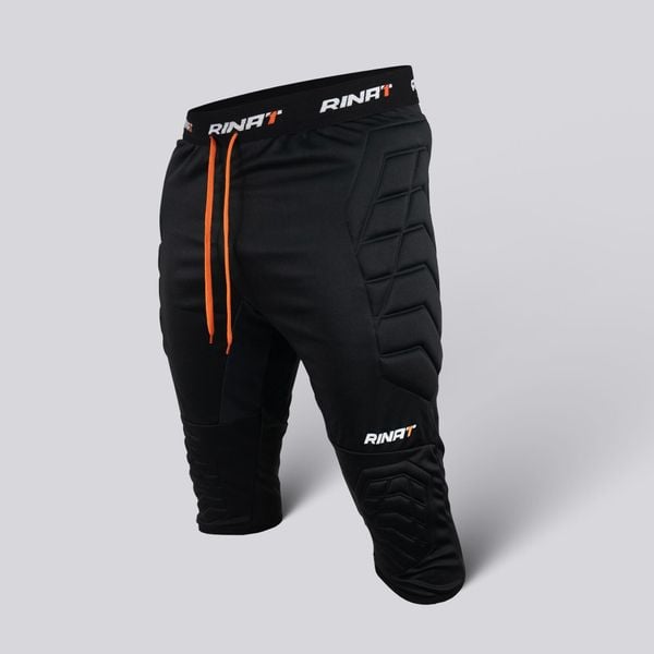 Spodnie bramkarskie dla dorosłych Rinat 3/4 Pants Egotiko Czarne. Czarne szorty RINAT, l, bez wzorów, z poliesteru, sportowe. Za 209.00 zł.