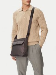 Beverly Hills Polo Club Saszetka CWBEO-BHPC-L-010-10 Szary. Szare torby na ramię Beverly Hills Polo Club, bez wzorów, z materiału, bez dodatków. Za 149.99 zł.