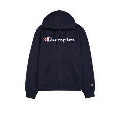 Bluza na co dzień męska CHAMPION na zamek z kapturem. Czarne bluzy Champion, m, bez wzorów, z kapturem. Za 246.00 zł.