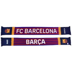 Szalik FC Barcelona dwustronny oficjalny licencjonowany. Czerwone szaliki FC Barcelona, bez wzorów. Za 118.99 zł.