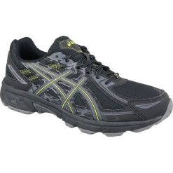 Asics Gel-Venture 6 T7G1N-001 44 Czarne. Czarne buty do biegania ASICS, bez wzorów, z syntetyku, bez zapięcia, do biegania. W wyprzedaży za 229.99 zł.