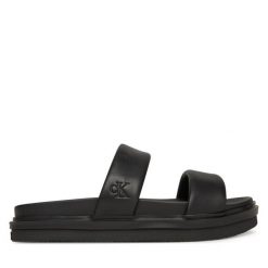 Klapki Calvin Klein Jeans. Czarne klapki Calvin Klein Jeans, z jeansu. Za 259.99 zł.
