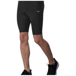 Legginsy do biegania męskie Mizuno Core Impulse Mid. Czarne legginsy długie sportowe Mizuno, m, bez wzorów, do biegania. Za 179.99 zł.