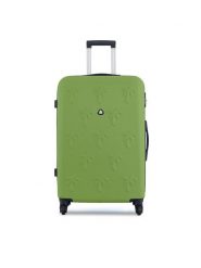 Semi Line Walizka średnia T5703-2 Zielony. Zielone walizki Semi-line, bez wzorów, z tworzywa sztucznego, średnie. Za 219.99 zł.