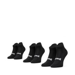 Skarpety krótkie Sprandi. Czarne skarpety Sprandi, bez wzorów. Za 39.99 zł.