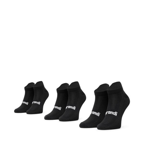 Skarpety krótkie Sprandi. Czarne skarpety Sprandi, bez wzorów. Za 39.99 zł.