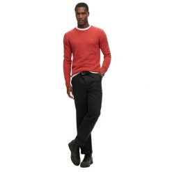 Wciąg slim Superdry Essential. Brązowe swetry nierozpinane Superdry, na zimę, m, bez wzorów, bez kołnierzyka, bez ramiączek. Za 284.00 zł.