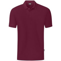 Polo Jako Organic. Brązowe koszulki polo JAKO, bez wzorów, z bawełny, bez kołnierzyka, bez ramiączek. Za 198.50 zł.