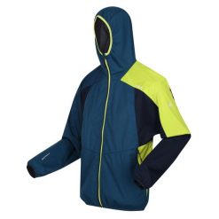 Kurtka softshell Regatta Tarvos VII. Niebieskie kurtki Regatta, l, bez wzorów, z materiału, bez kaptura. Za 323.00 zł.