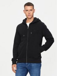 Gant Bluza Archive Shield 2037021 Czarny Regular Fit. Czarne bluzy GANT, m, bez wzorów, z bawełny, bez kaptura. Za 889.99 zł.