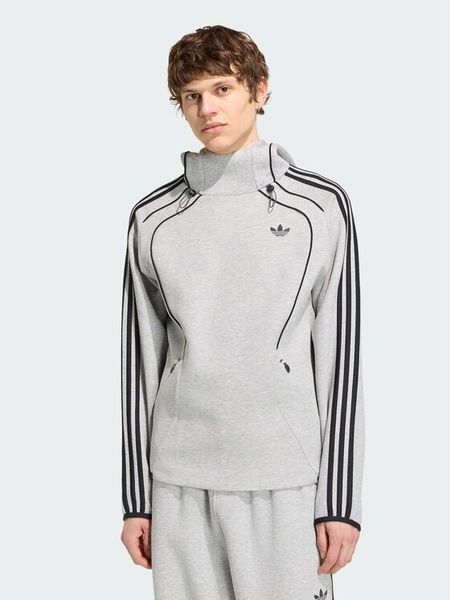 Adidas Bluza Spacer Teamgeist 26 Cutline Hoodie KR9653 Szary Regular Fit. Szare bluzy Adidas, m, bez wzorów, z bawełny, bez kaptura. Za 348.99 zł.