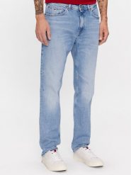 Tommy Jeans Jeansy Ethan DM0DM18179 Niebieski Straight Fit. Niebieskie jeansy Tommy Jeans, m. Za 509.99 zł.