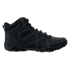 Buty trekkingowe Martes Canel. Czarne buty turystyczne MARTES, bez wzorów, bez zapięcia, outdoorowe. Za 197.64 zł.
