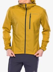 Kurtka La Sportiva Wall Breeze Stretch Jacket. Żółte kurtki La Sportiva, s, bez wzorów, z materiału. Za 648.99 zł.